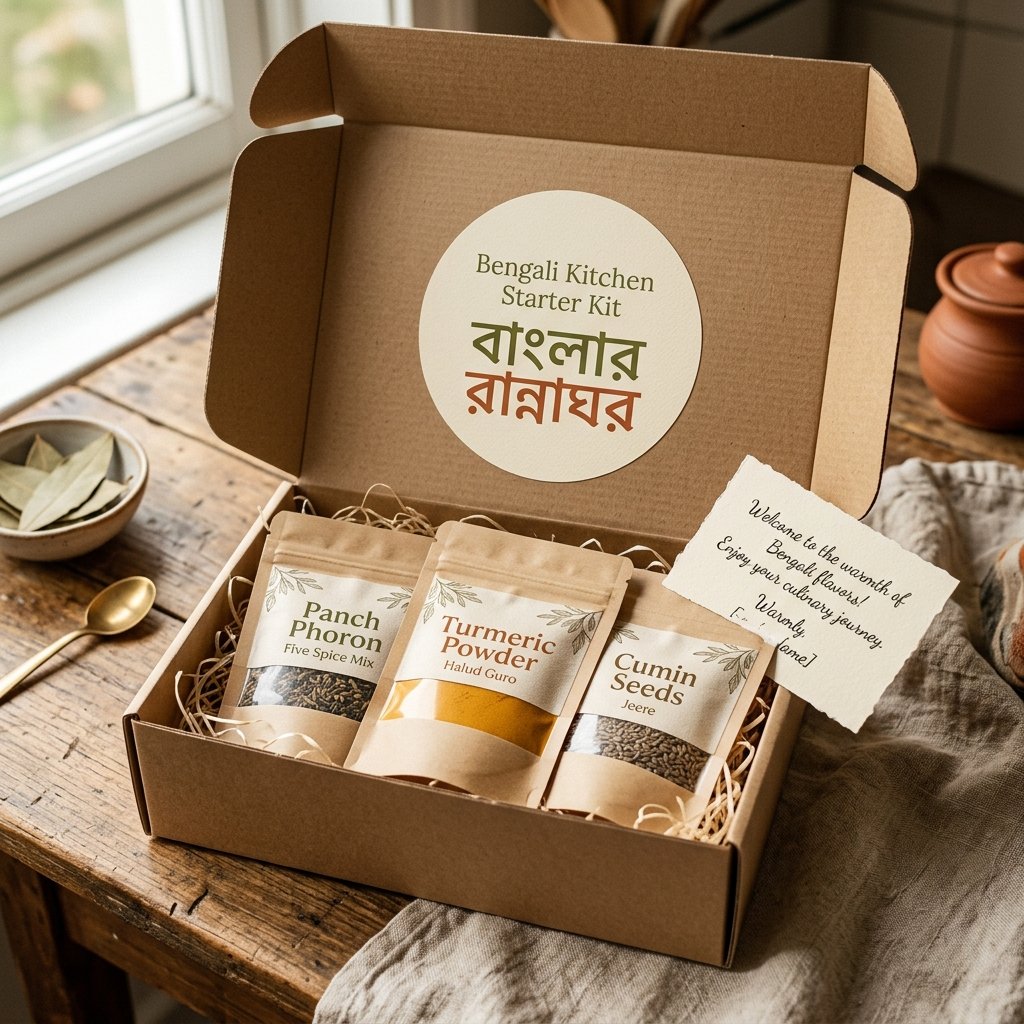 Banglar Swad Basanti Pulao Kit Packaging
